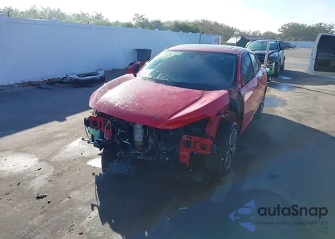 2017 Honda Civic Ex-T from USA, damaged, VIN 2HGFC1F32HH646366